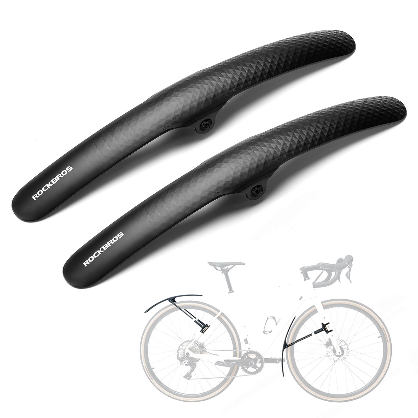 Bike Fenders for 700C Road Bikes – Quick-Release Mud Guards - OVERLANDERS Outfitter