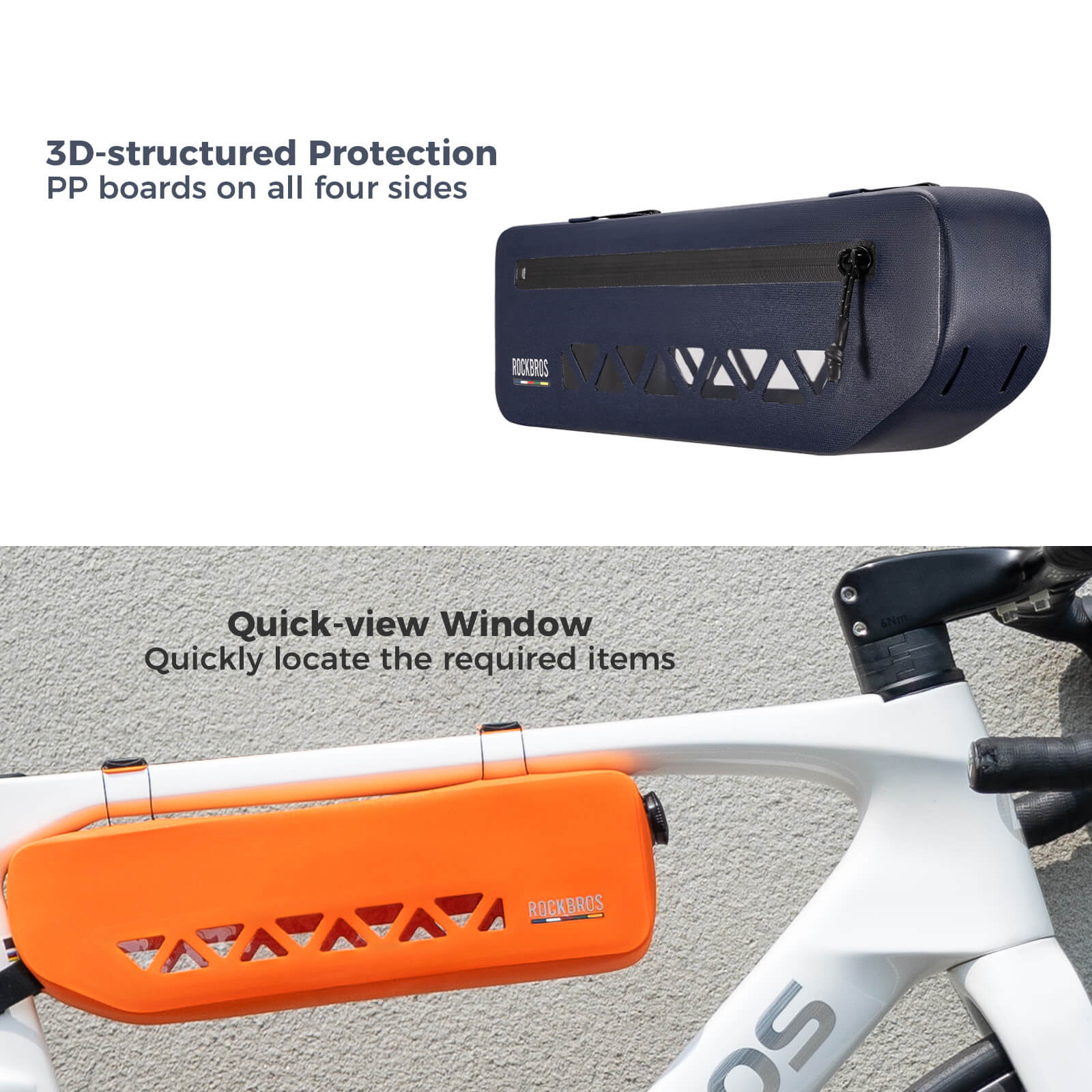 Road To Sky Bike Frame Bag 100% Waterproof 1.7L - OVERLANDERS Outfitter