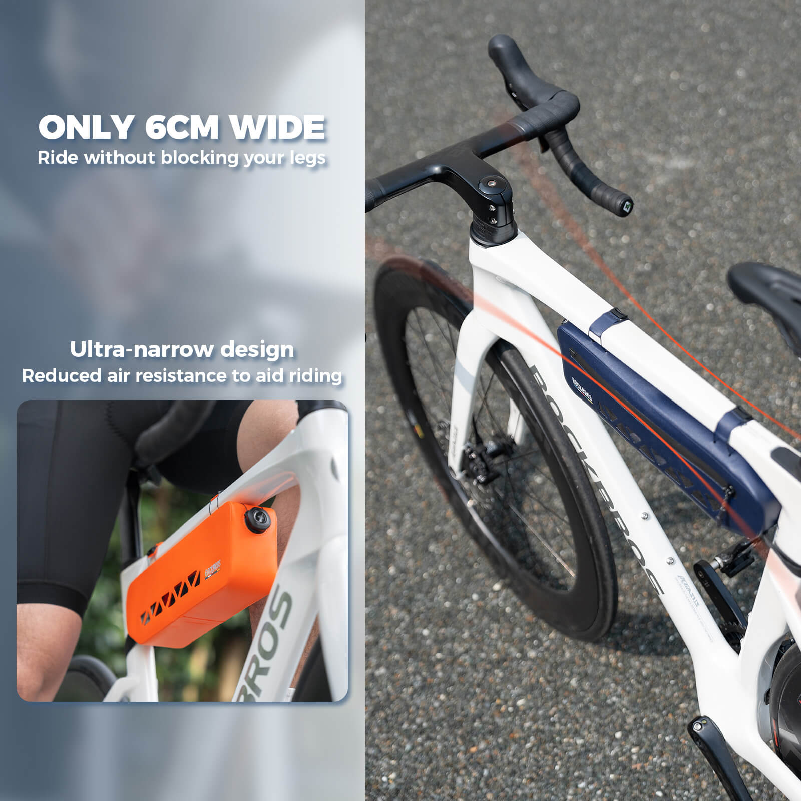 Road To Sky Bike Frame Bag 100% Waterproof 1.7L - OVERLANDERS Outfitter
