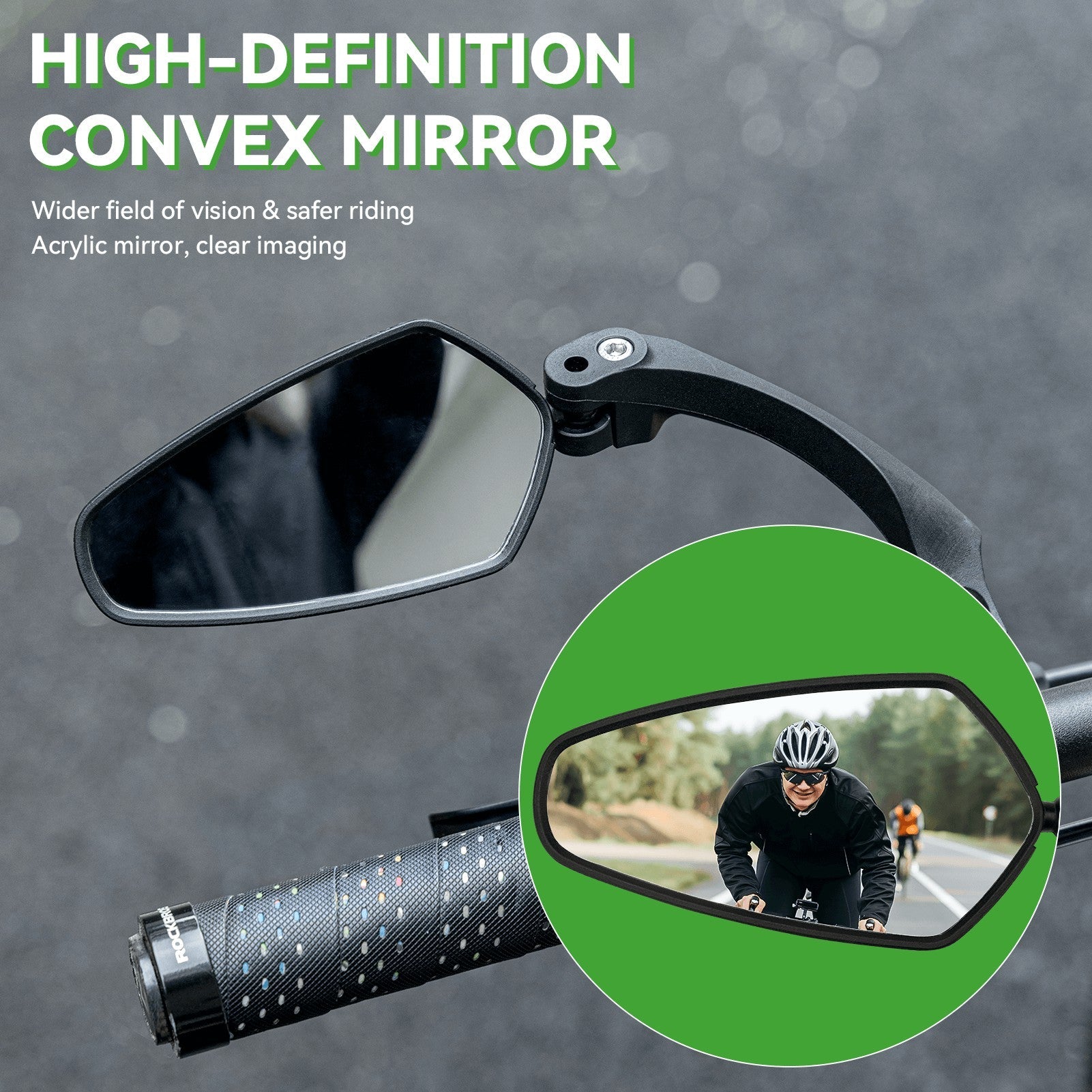 Bike Handlebar Rear View Mirror - OVERLANDERS Outfitter