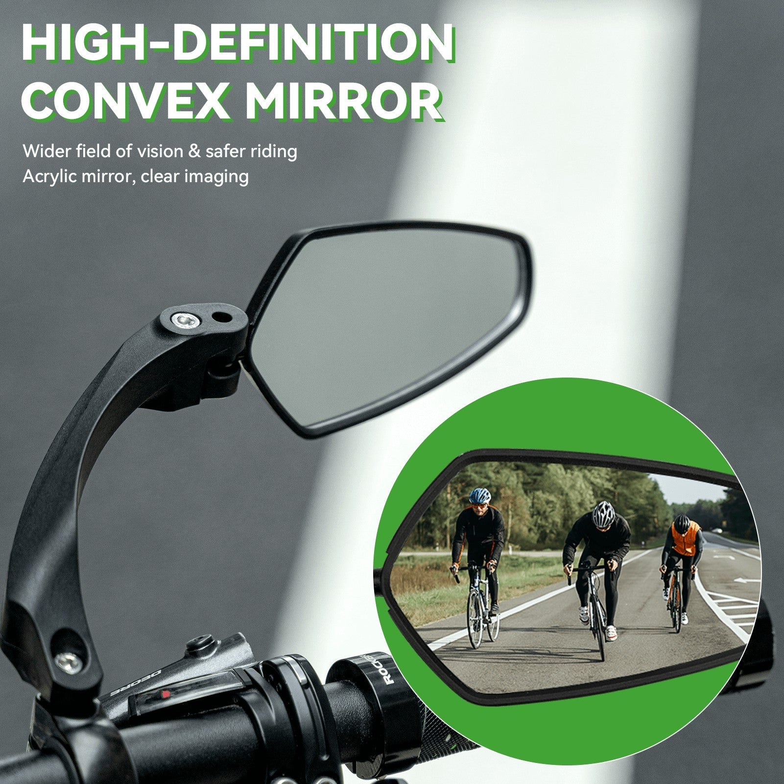 Bike Handlebar Rear View Mirror - OVERLANDERS Outfitter