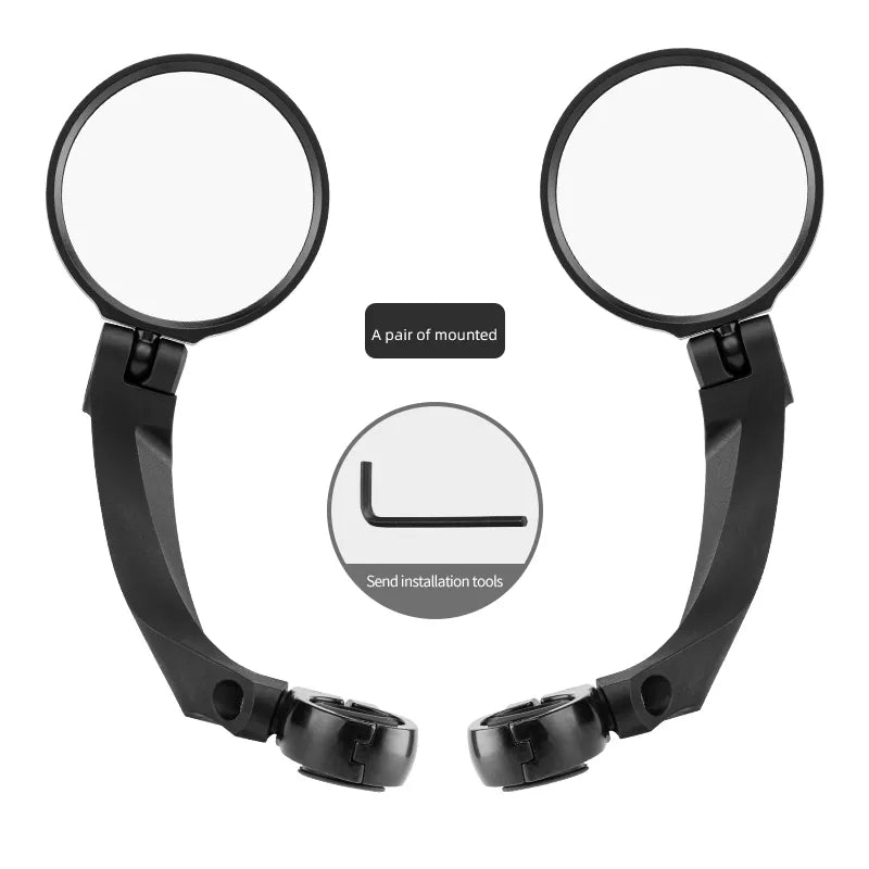 Bike Handlebar Rear View Mirror - OVERLANDERS Outfitter