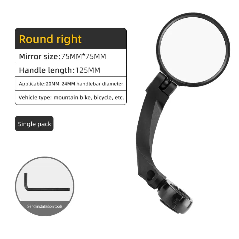Bike Handlebar Rear View Mirror - OVERLANDERS Outfitter