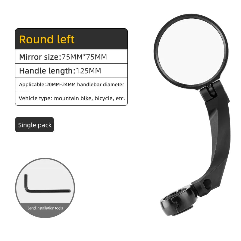 Bike Handlebar Rear View Mirror - OVERLANDERS Outfitter
