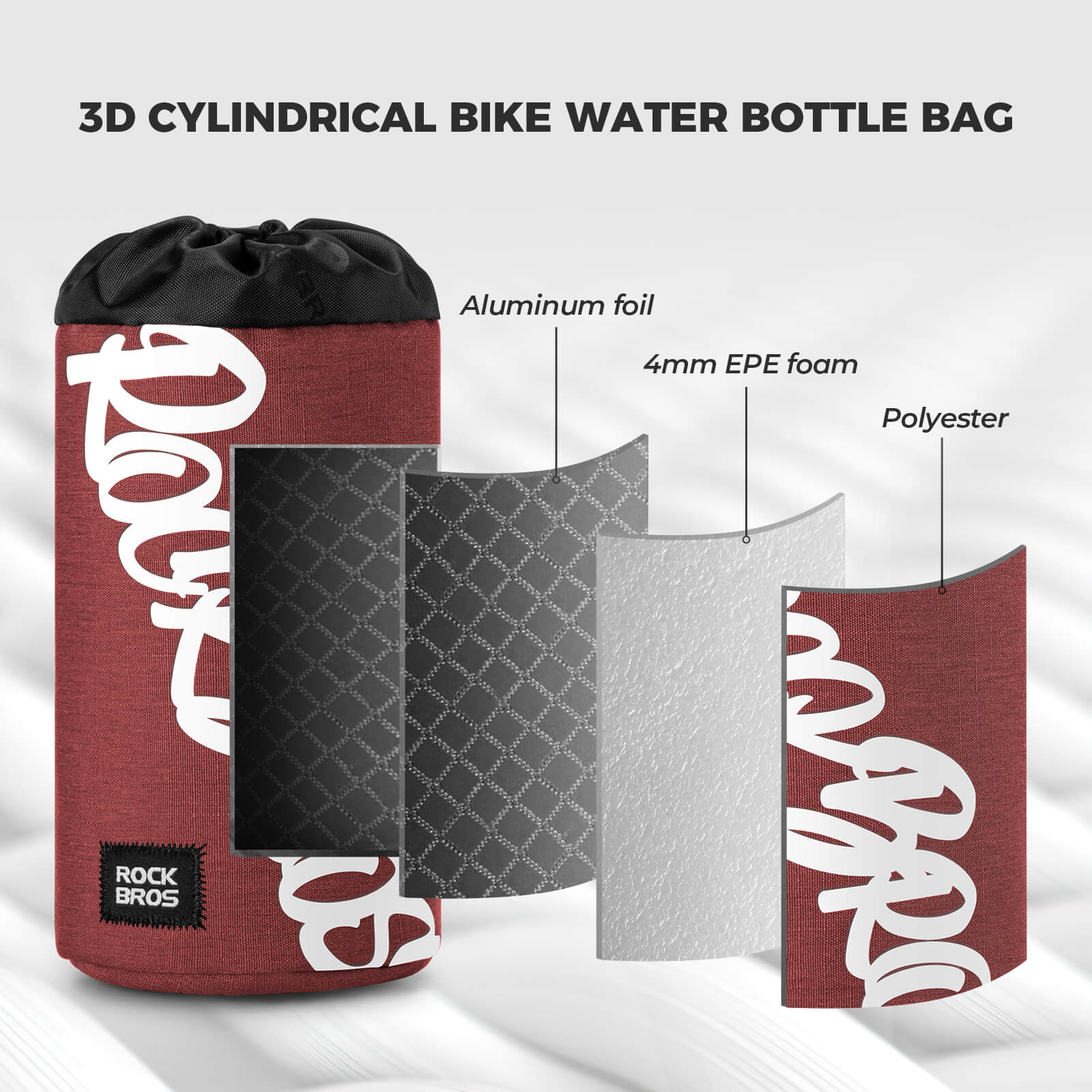 FlashRide Sketch Bike Handlebar Water Bottle Bag - 1L - OVERLANDERS Outfitter