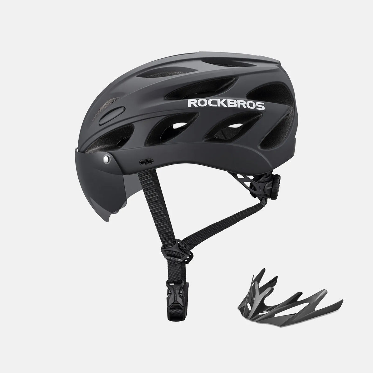 Pottier Bike Helmet with Visor and Goggles - OVERLANDERS Outfitter