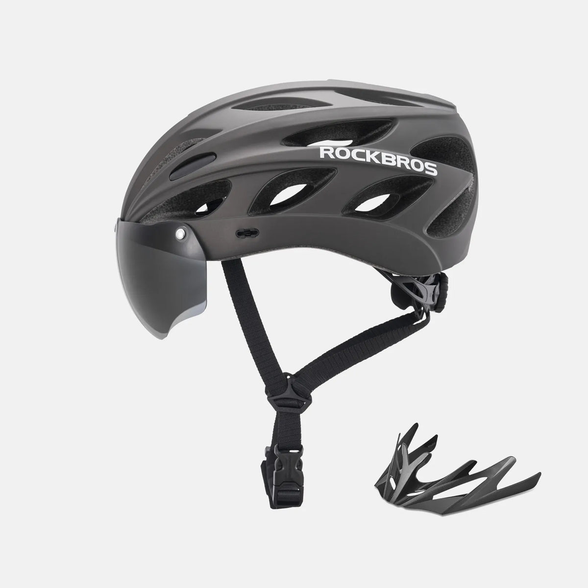 Pottier Bike Helmet with Visor and Goggles - OVERLANDERS Outfitter