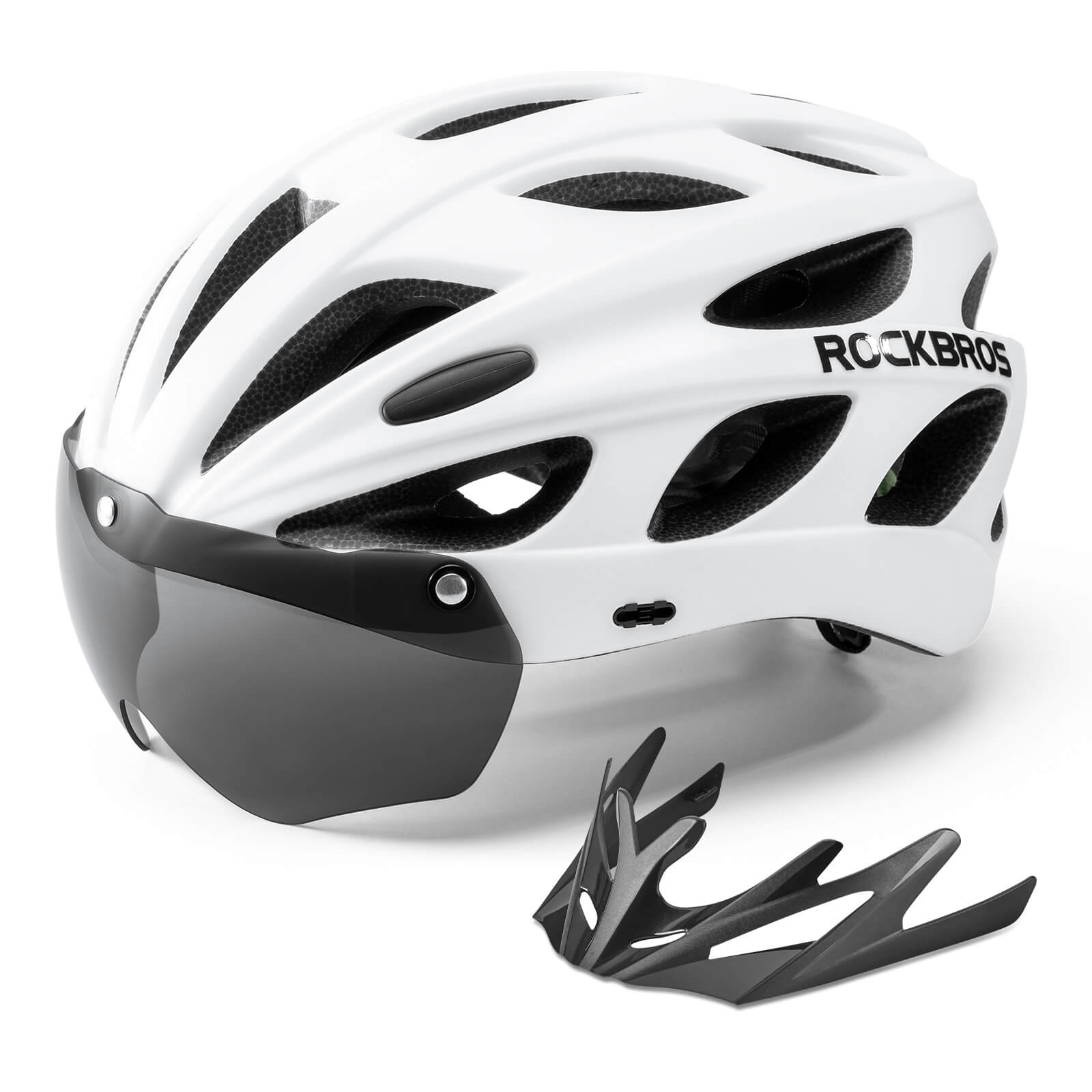 Pottier Bike Helmet with Visor and Goggles - OVERLANDERS Outfitter