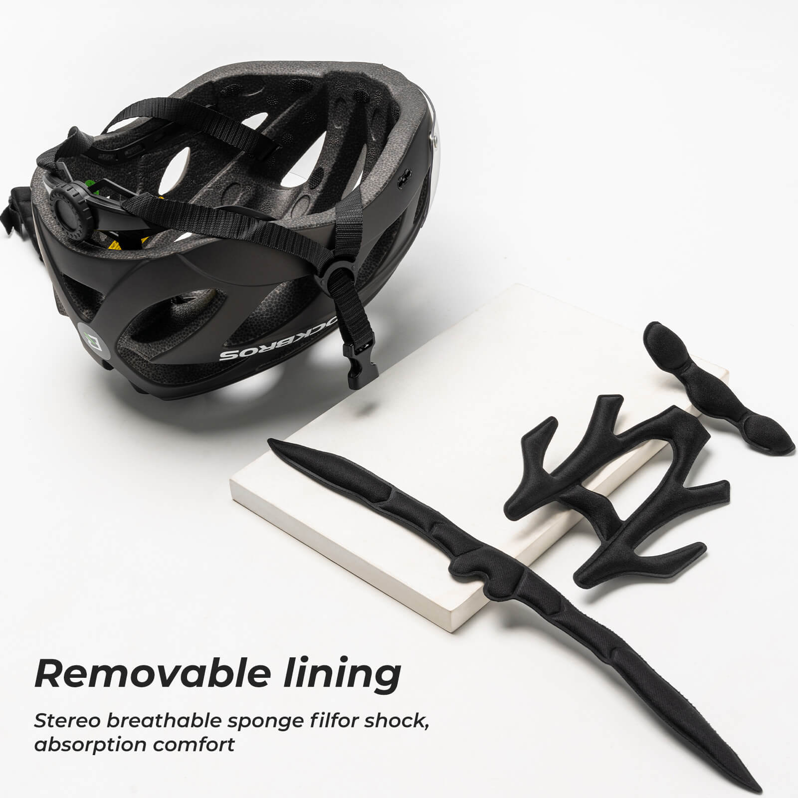 Pottier Bike Helmet with Visor and Goggles - OVERLANDERS Outfitter