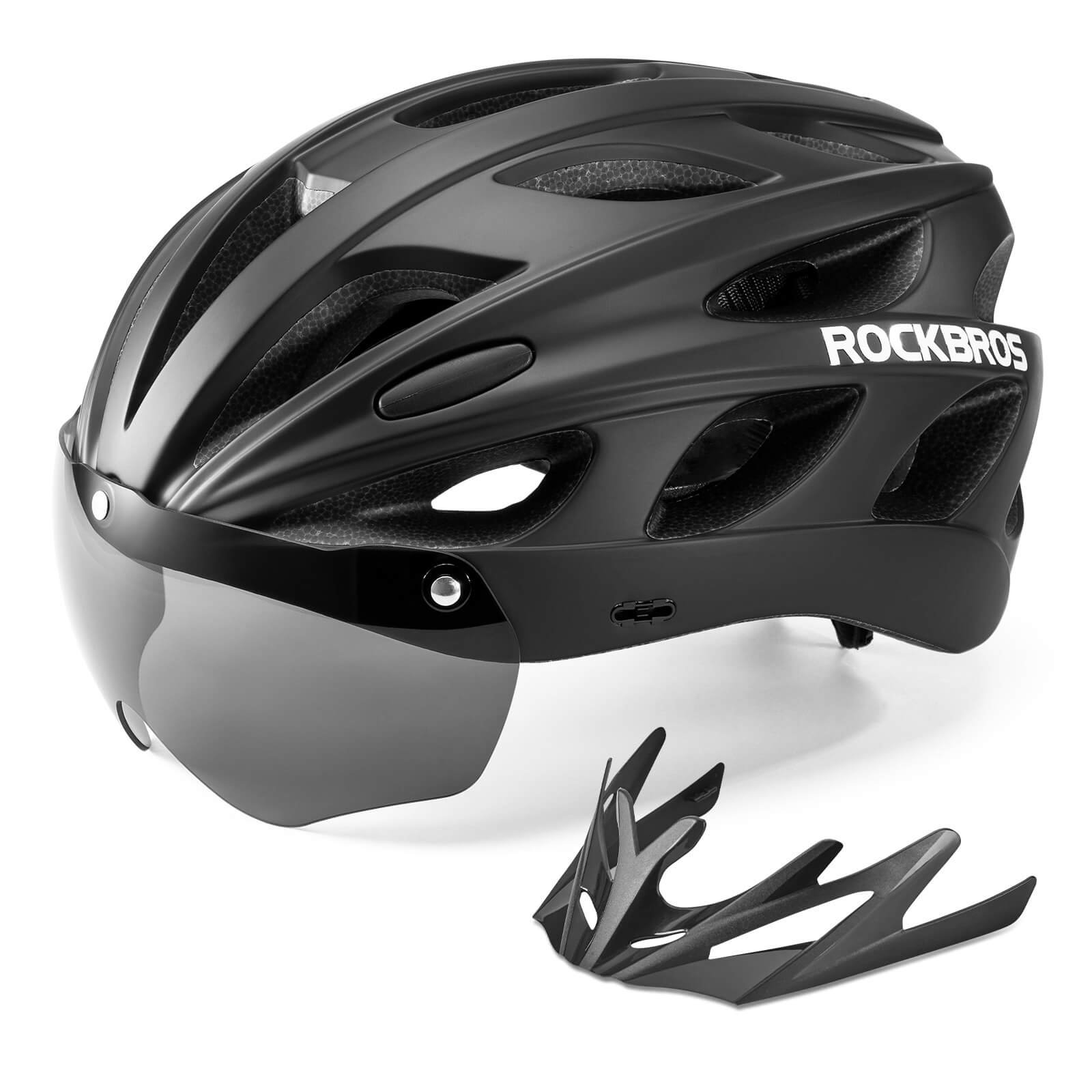 Pottier Bike Helmet with Visor and Goggles - OVERLANDERS Outfitter