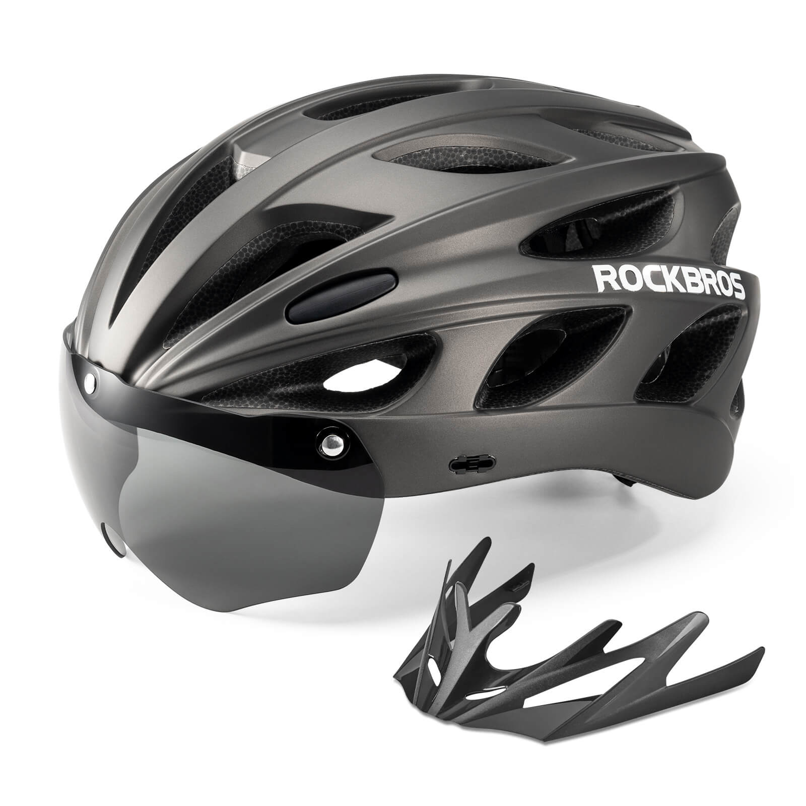 Pottier Bike Helmet with Visor and Goggles - OVERLANDERS Outfitter