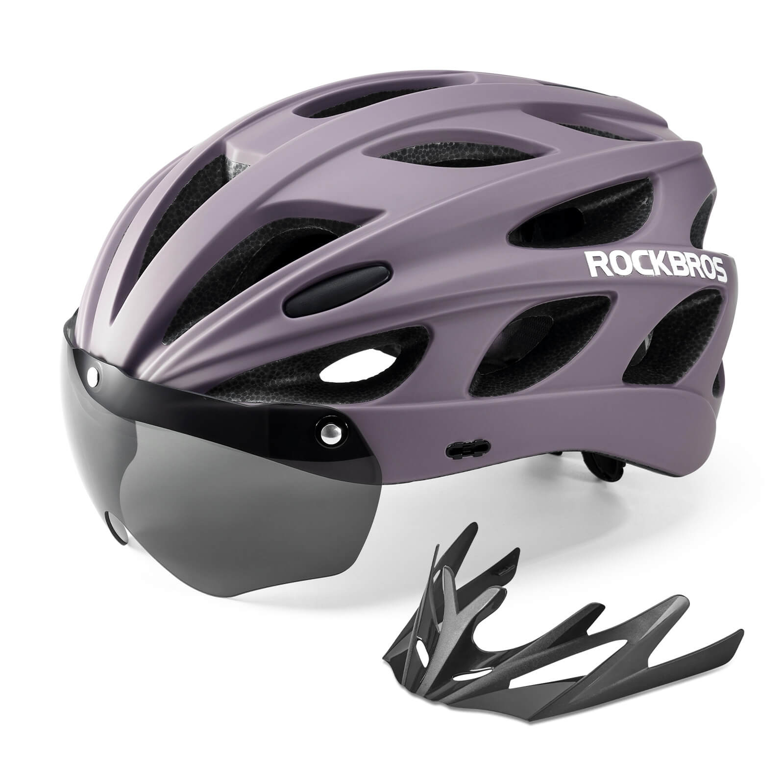 Pottier Bike Helmet with Visor and Goggles - OVERLANDERS Outfitter