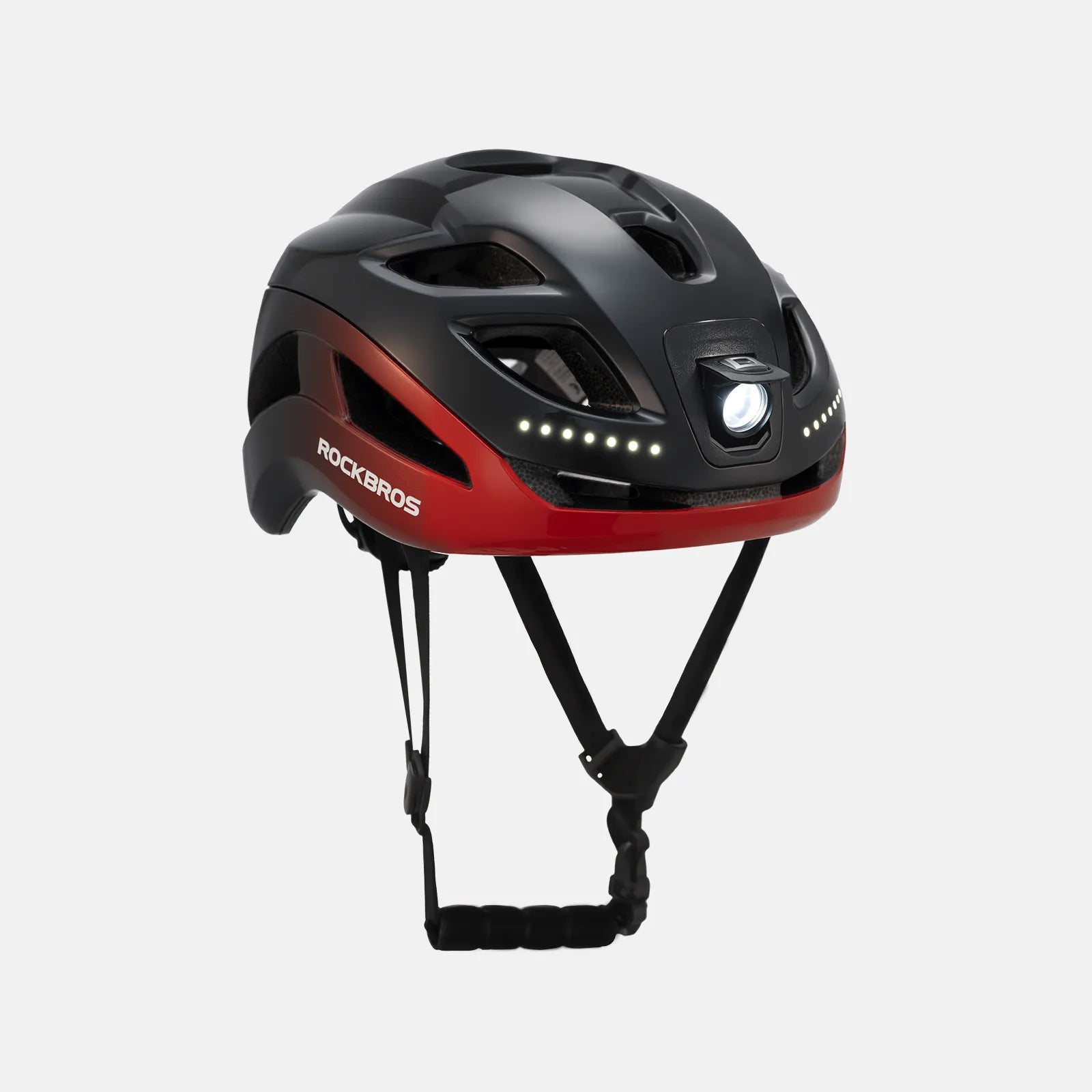 Bike Helmet with LED Front and Rear Light - OVERLANDERS Outfitter