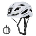 Bike Helmet with LED Front and Rear Light - OVERLANDERS Outfitter