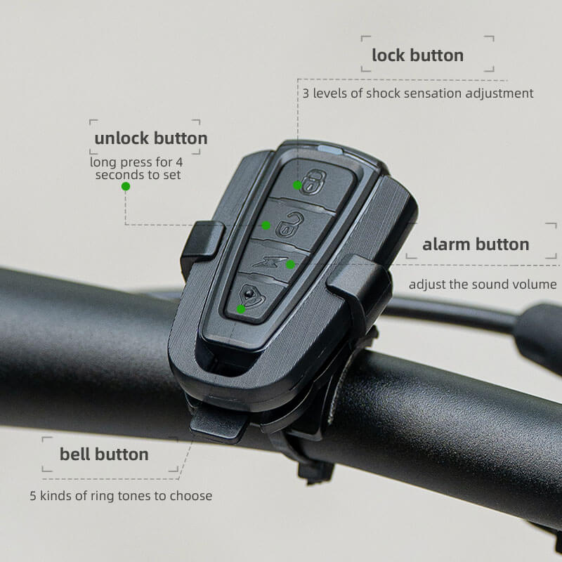 Wireless Bike Horn & Anti-Theft Alarm - OVERLANDERS Outfitter