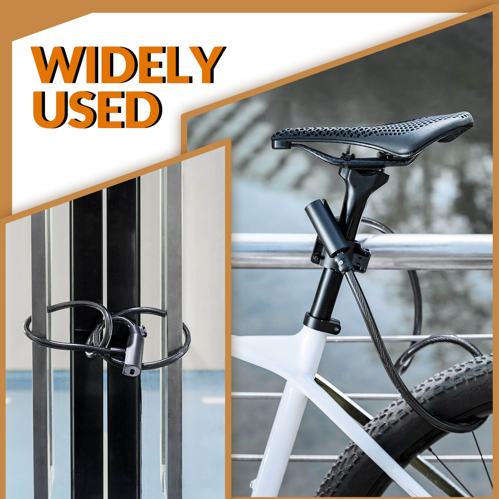 Bike Lock with Key - OVERLANDERS Outfitter