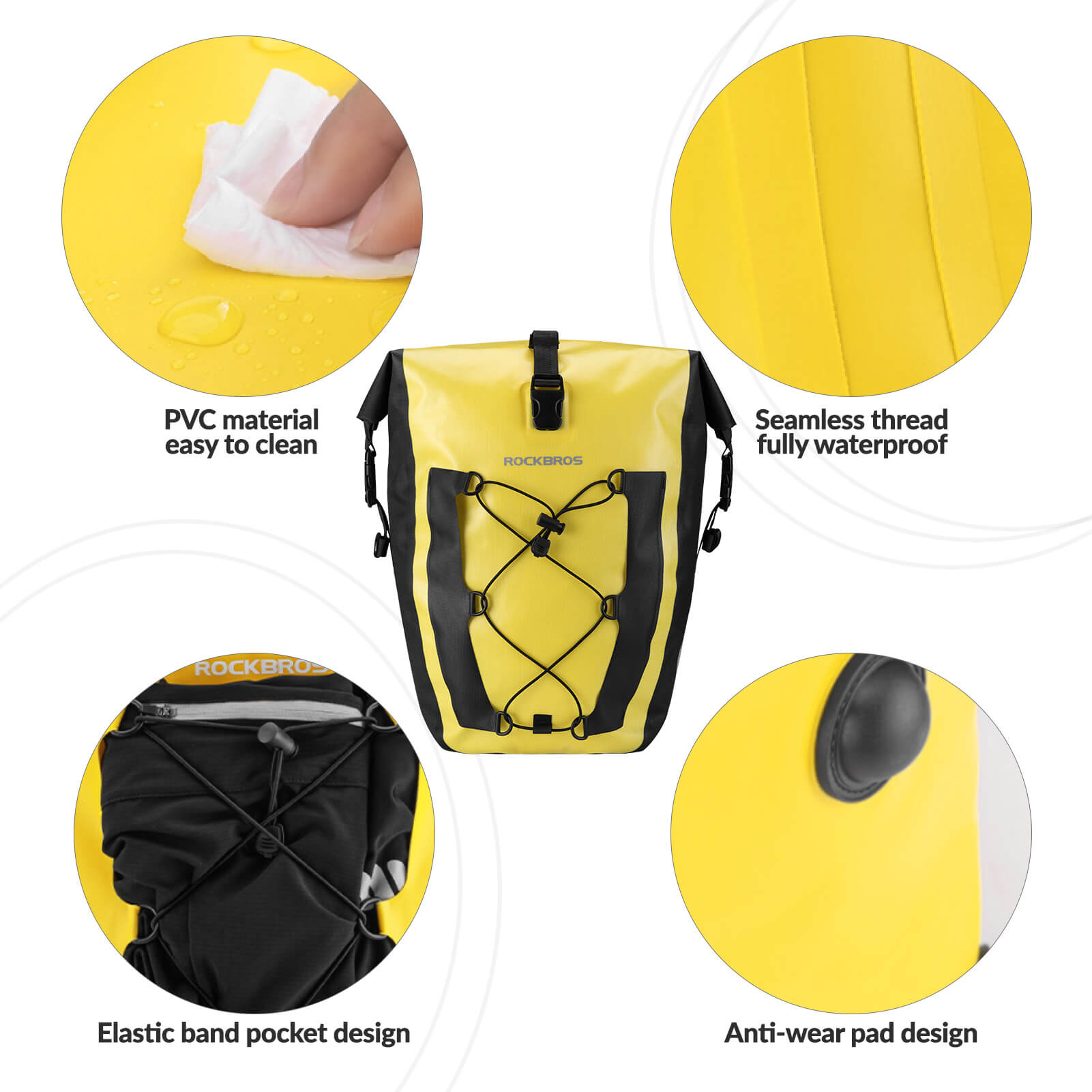 Waterproof Bike Pannier - 27L - OVERLANDERS Outfitter