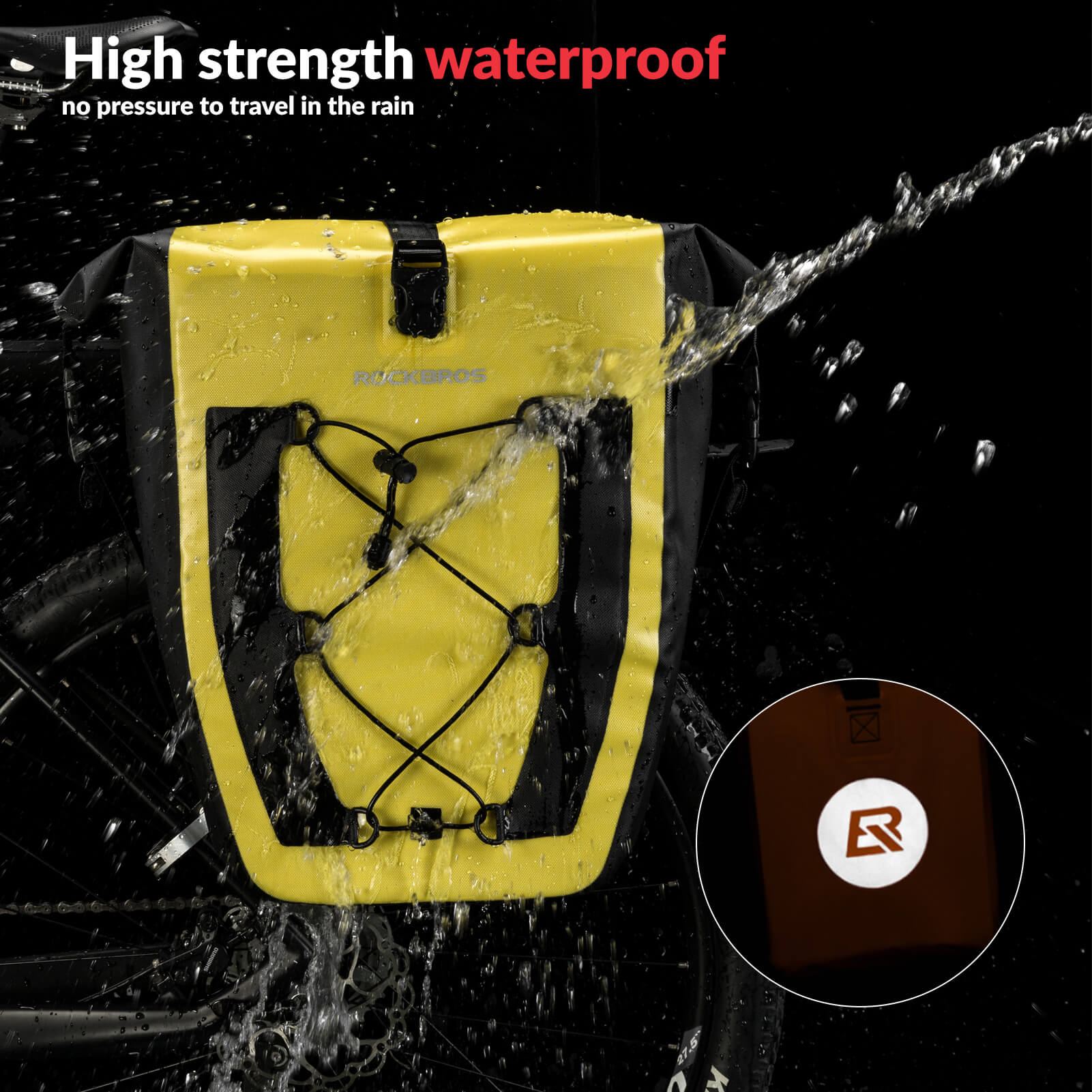 Waterproof Bike Pannier - 27L - OVERLANDERS Outfitter
