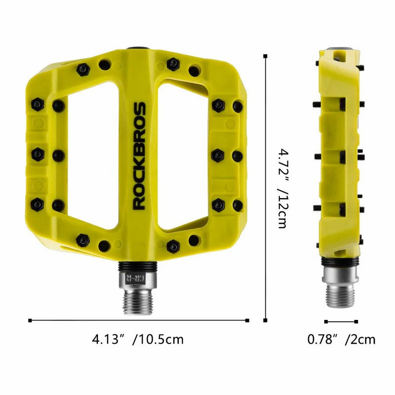 High-Speed Bearing Nylon Bike Pedals - OVERLANDERS Outfitter