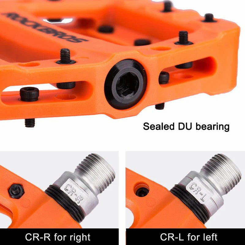 High-Speed Bearing Nylon Bike Pedals - OVERLANDERS Outfitter