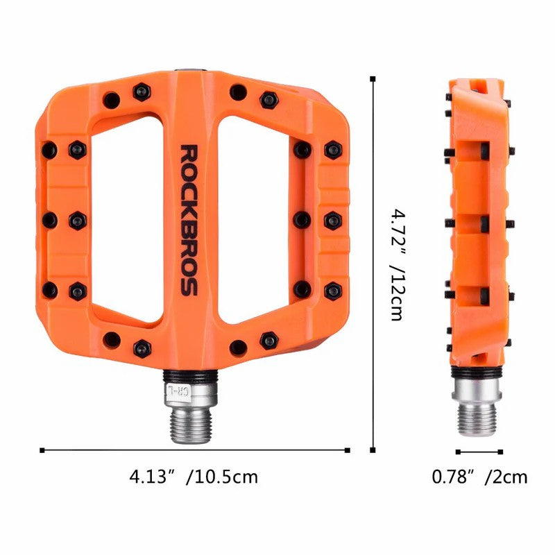High-Speed Bearing Nylon Bike Pedals - OVERLANDERS Outfitter
