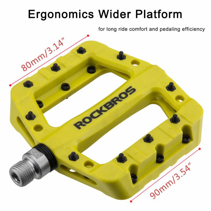 High-Speed Bearing Nylon Bike Pedals - OVERLANDERS Outfitter