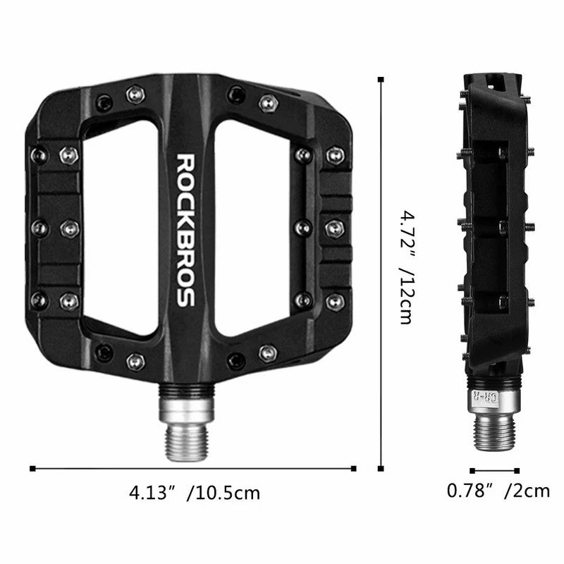 High-Speed Bearing Nylon Bike Pedals - OVERLANDERS Outfitter