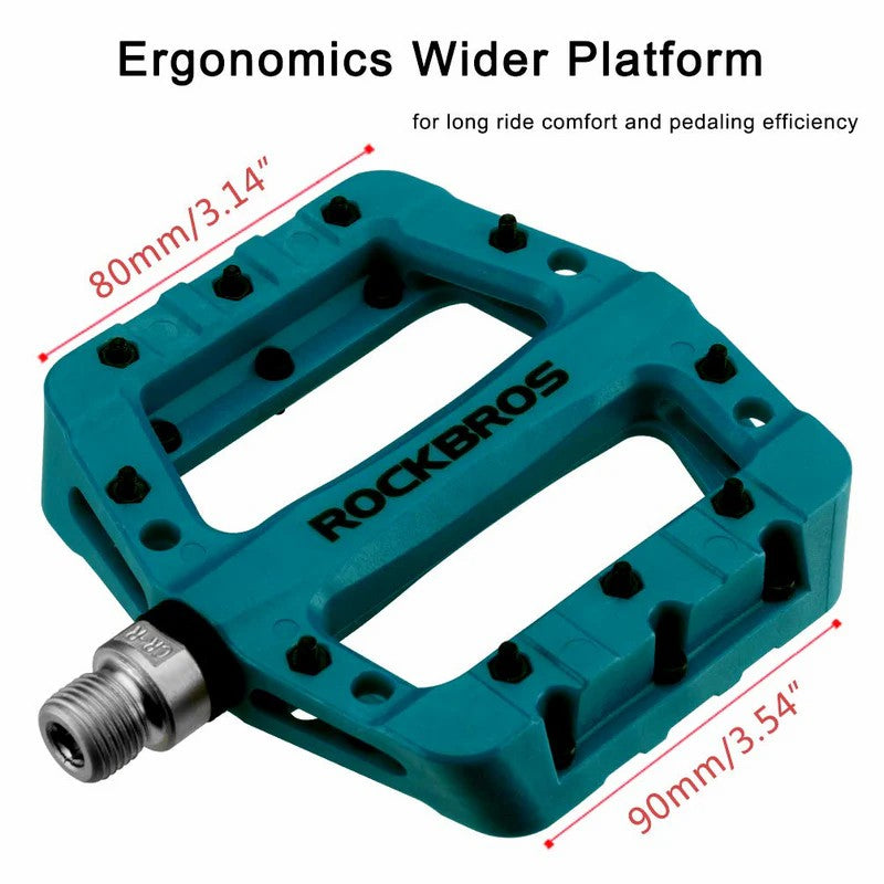 High-Speed Bearing Nylon Bike Pedals - OVERLANDERS Outfitter