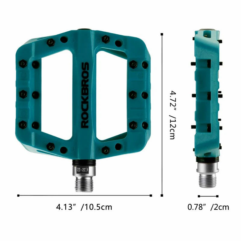 High-Speed Bearing Nylon Bike Pedals - OVERLANDERS Outfitter