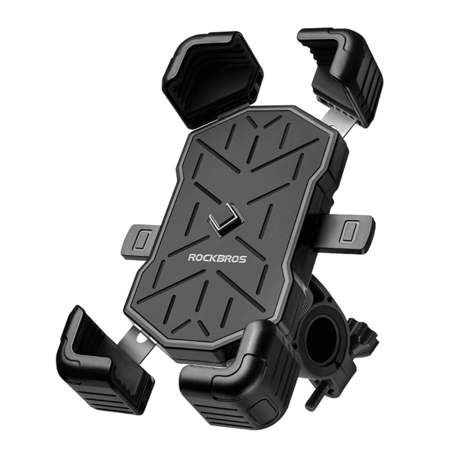 ROCKBROS Bike Phone Holder Mount Clamp 360 Rotatable Motorcycle Mount - OVERLANDERS Outfitter