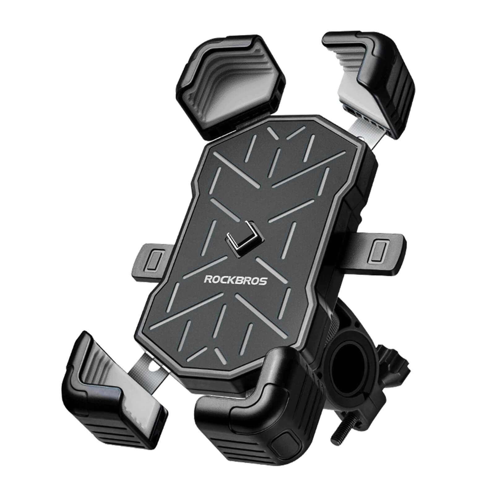 ROCKBROS Bike Phone Holder Mount Clamp 360 Rotatable Motorcycle Mount - OVERLANDERS Outfitter