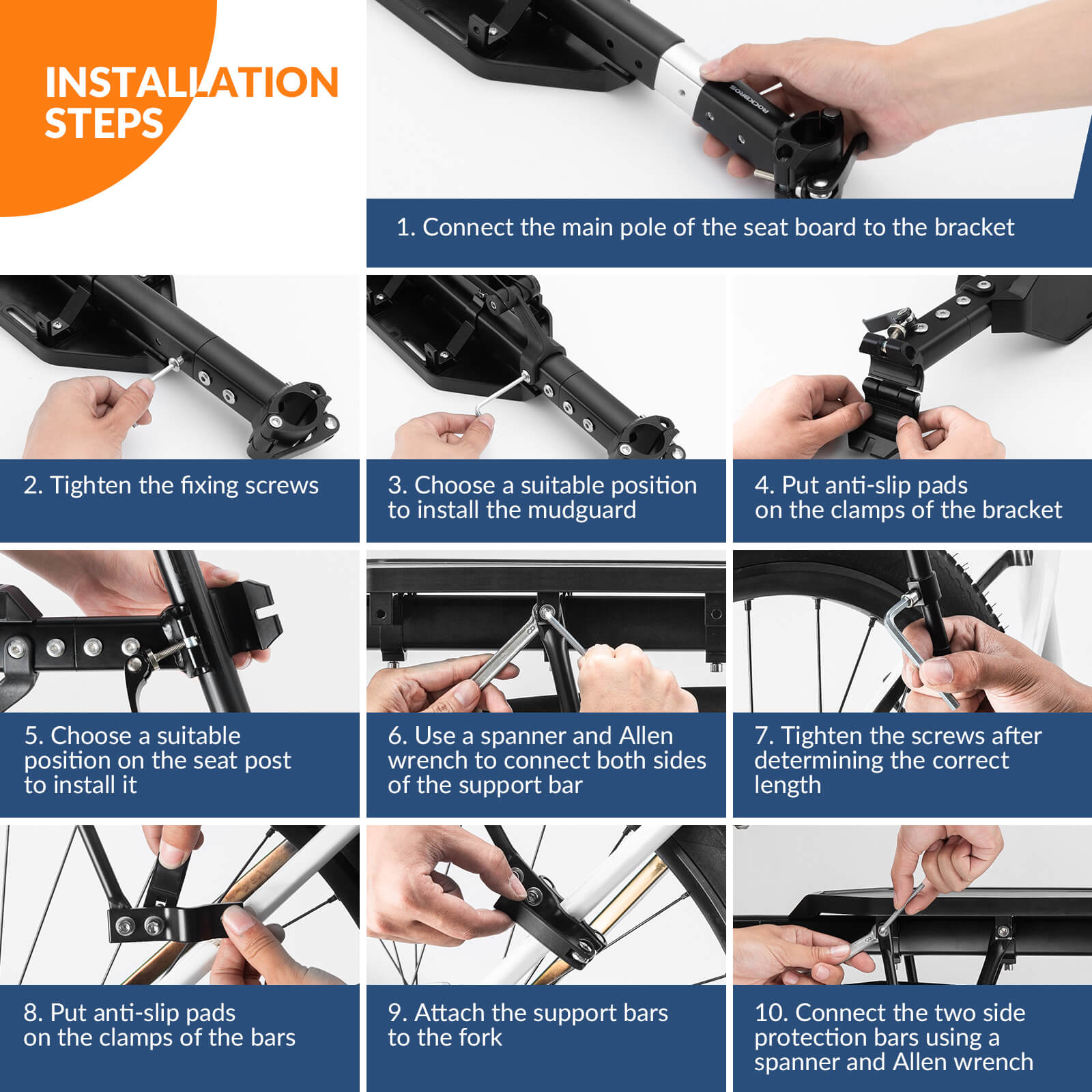 Quick Release Bike Rear Rack - OVERLANDERS Outfitter