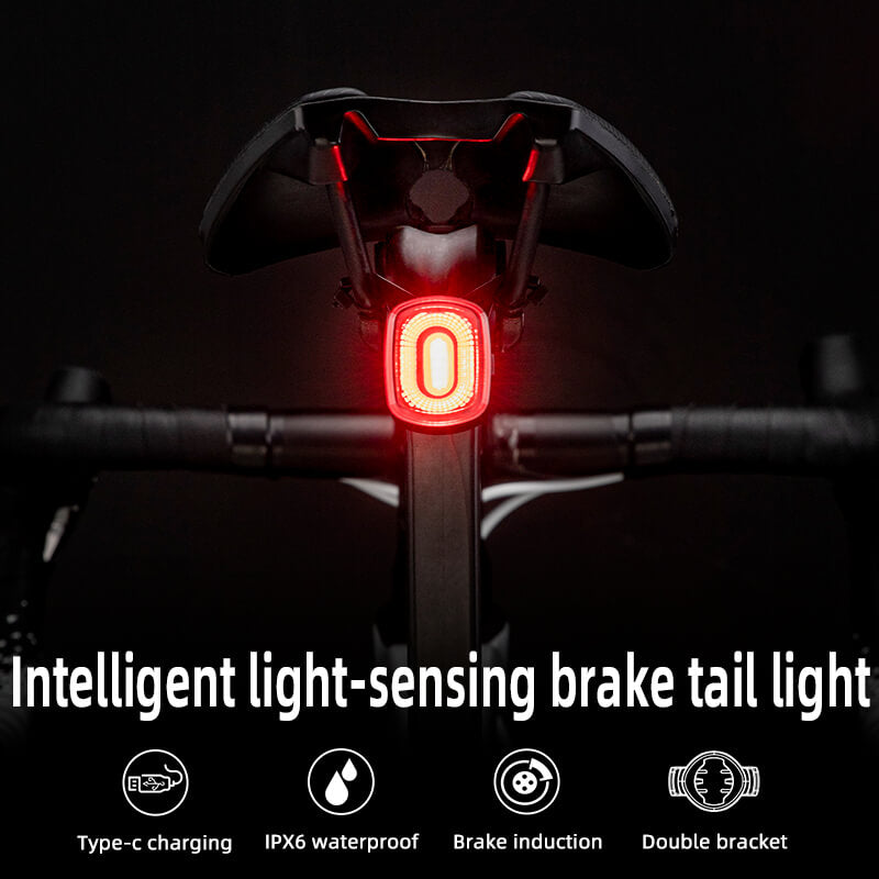 Q2S Smart Bike Tail Light Brake Sensing Bicycle Rear Lights - OVERLANDERS Outfitter