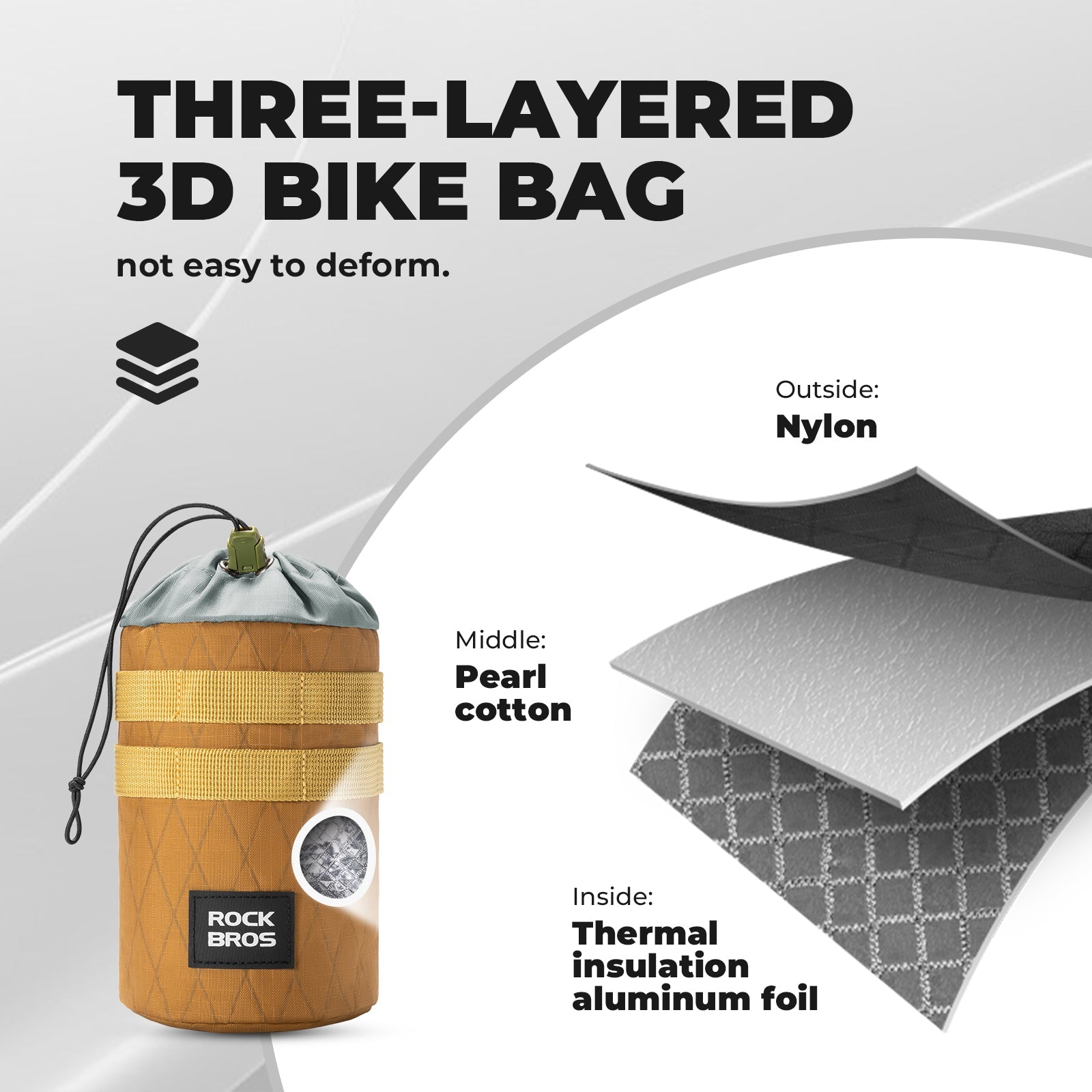 Bike Water Bottle Bag - 1.2L - OVERLANDERS Outfitter