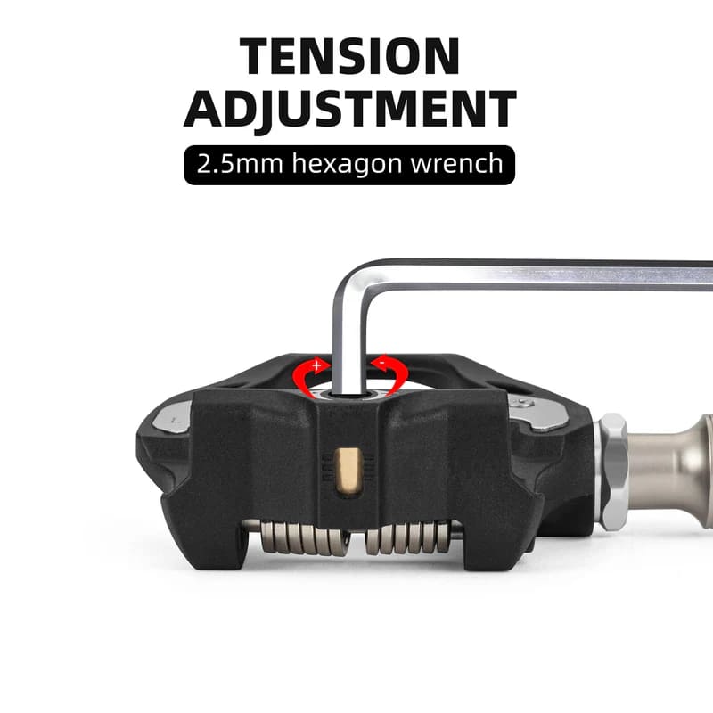 Black Aluminum Road Pedal (SPD-SL Compatible) - OVERLANDERS Outfitter
