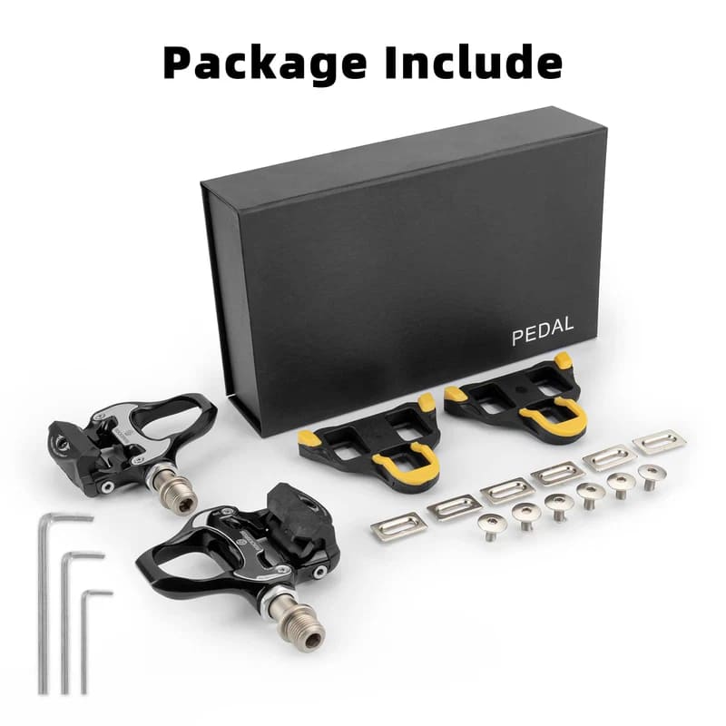 Black Aluminum Road Pedal (SPD-SL Compatible) - OVERLANDERS Outfitter