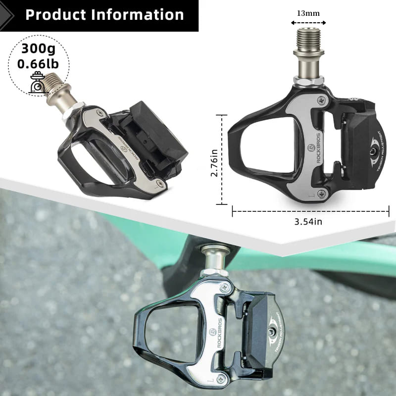 Black Aluminum Road Pedal (SPD-SL Compatible) - OVERLANDERS Outfitter