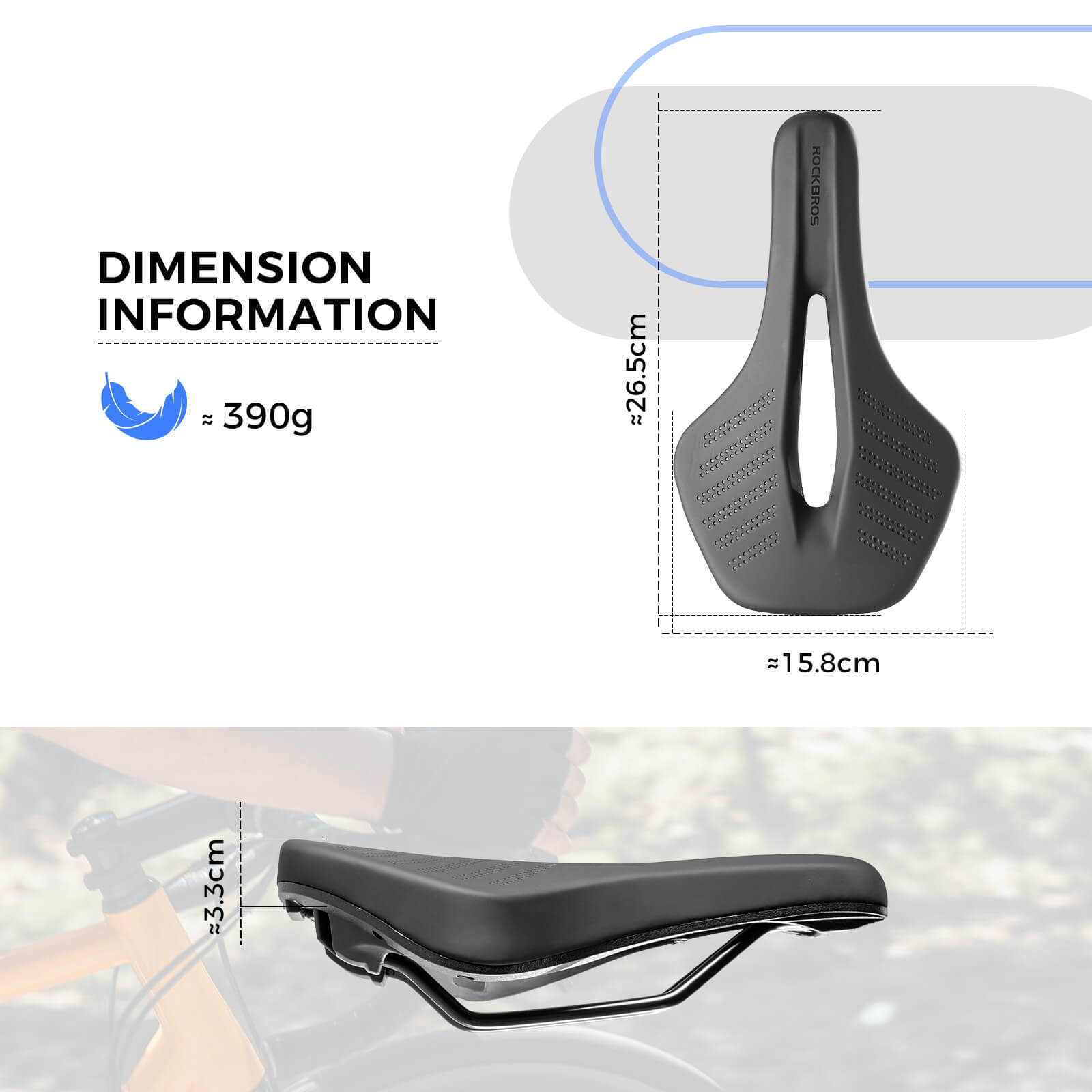 Breathable & Ergonomic Bike Seat - OVERLANDERS Outfitter