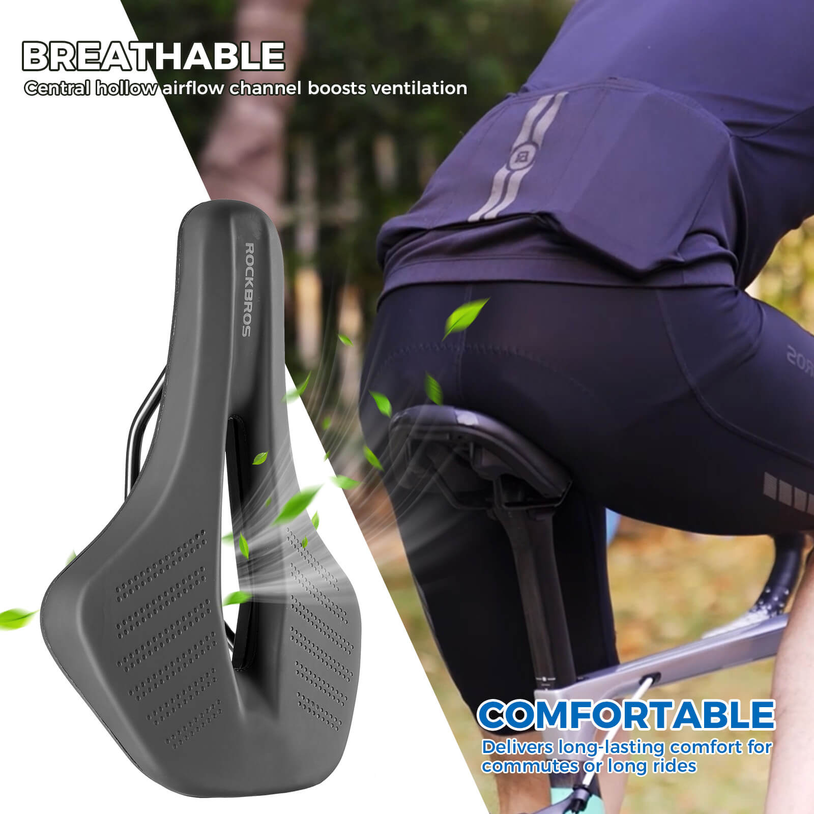 Breathable & Ergonomic Bike Seat - OVERLANDERS Outfitter