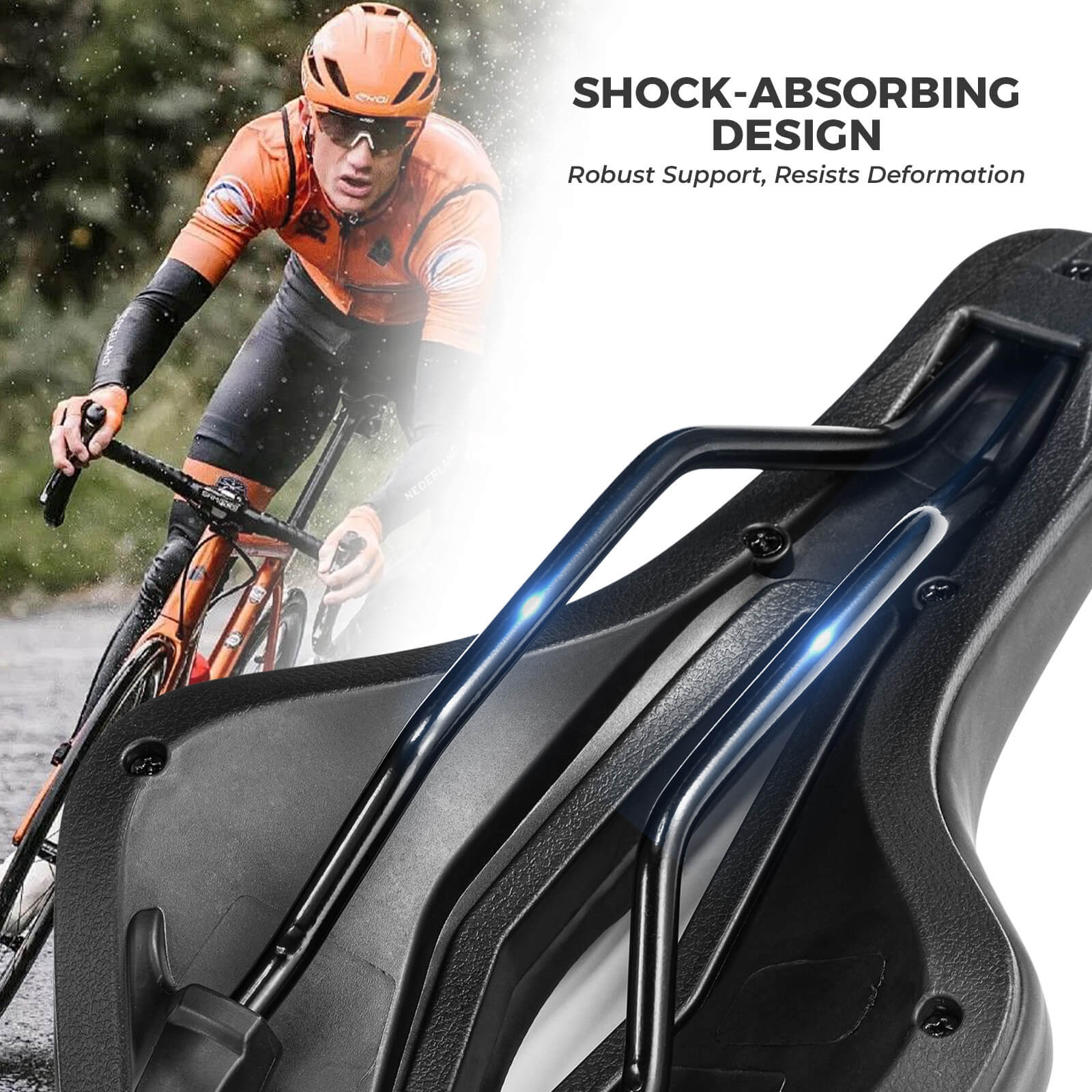 Breathable & Ergonomic Bike Seat - OVERLANDERS Outfitter