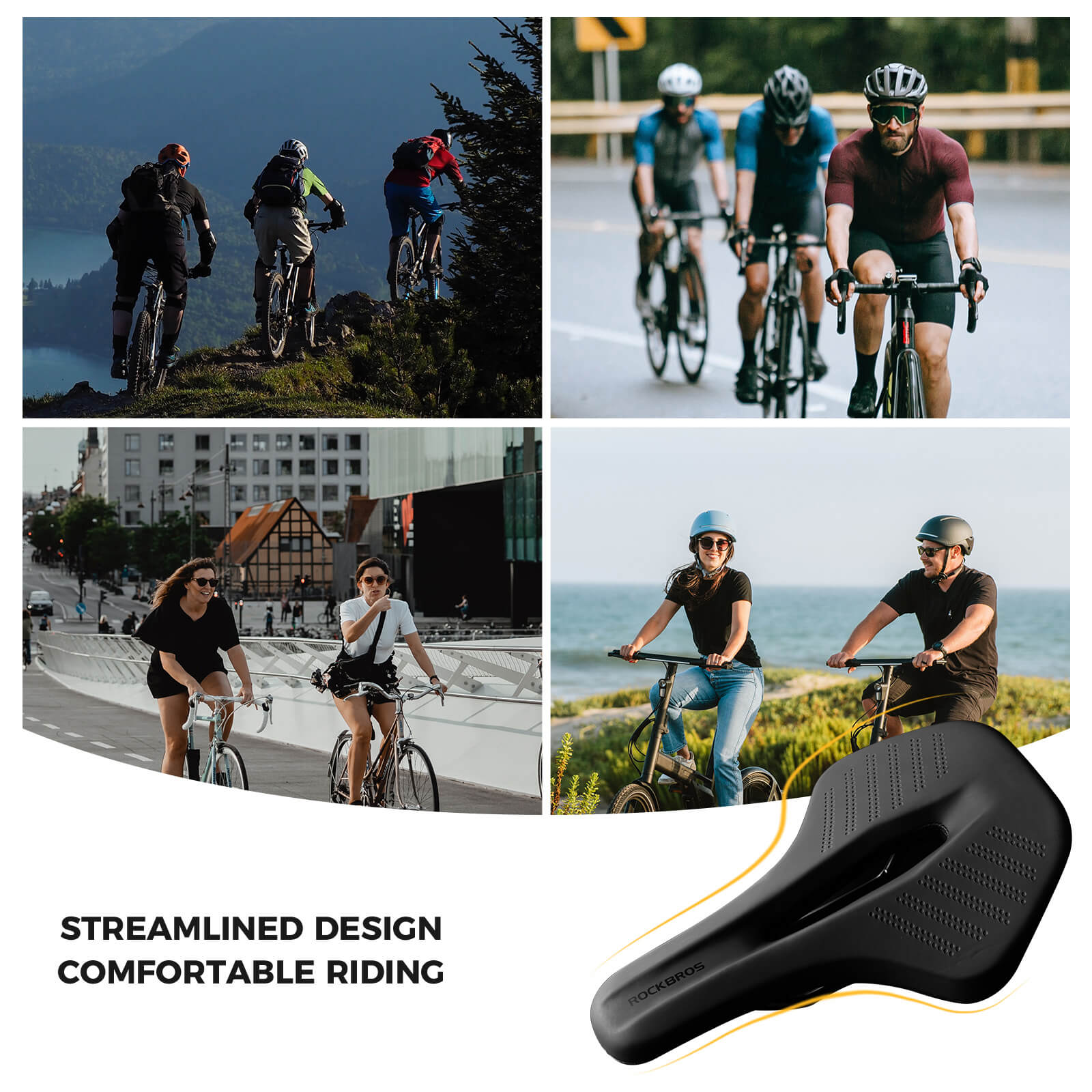 Breathable & Ergonomic Bike Seat - OVERLANDERS Outfitter