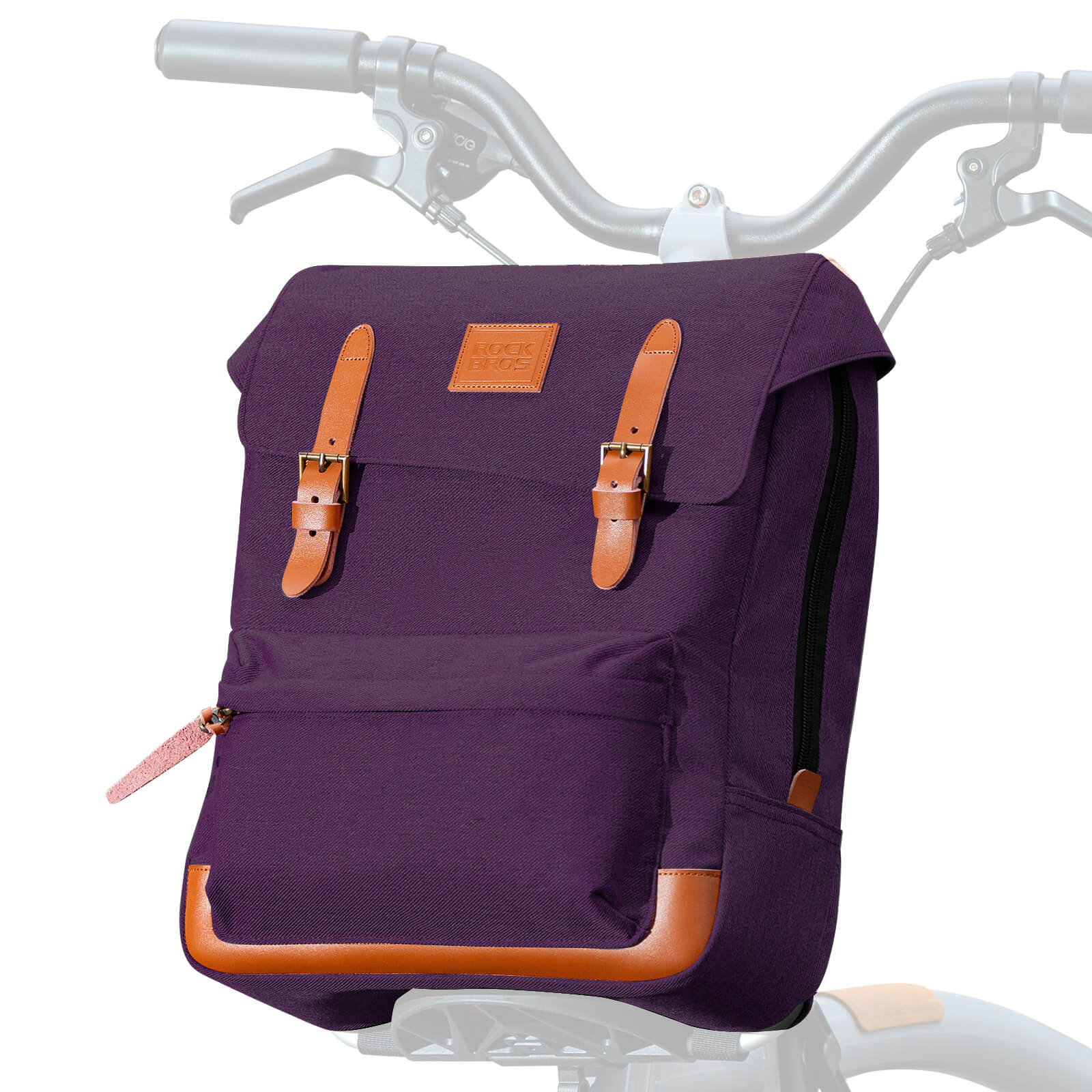 Folding Bike Handlebar Bag Backpack - 8.3L - OVERLANDERS Outfitter