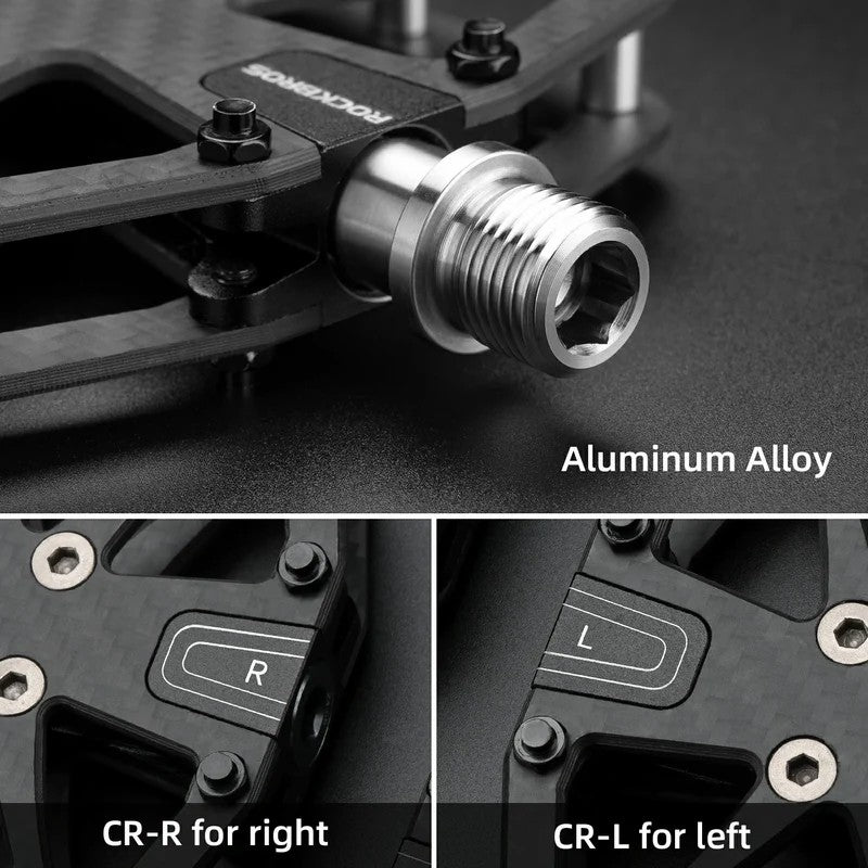 Carbon Fiber Lightweight Bicycle Pedals - OVERLANDERS Outfitter