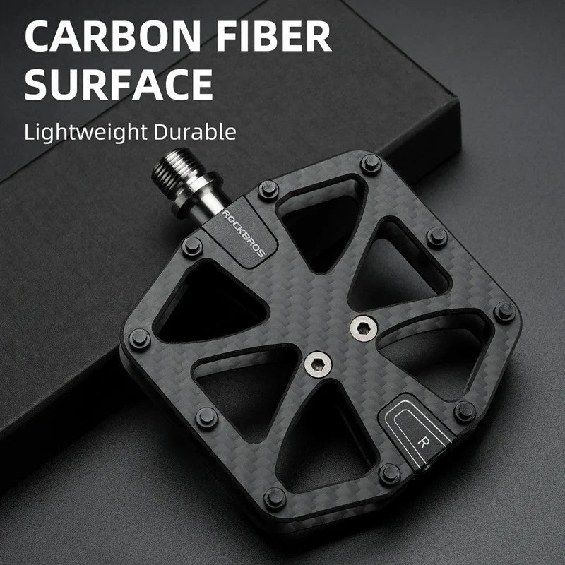 Carbon Fiber Lightweight Bicycle Pedals - OVERLANDERS Outfitter