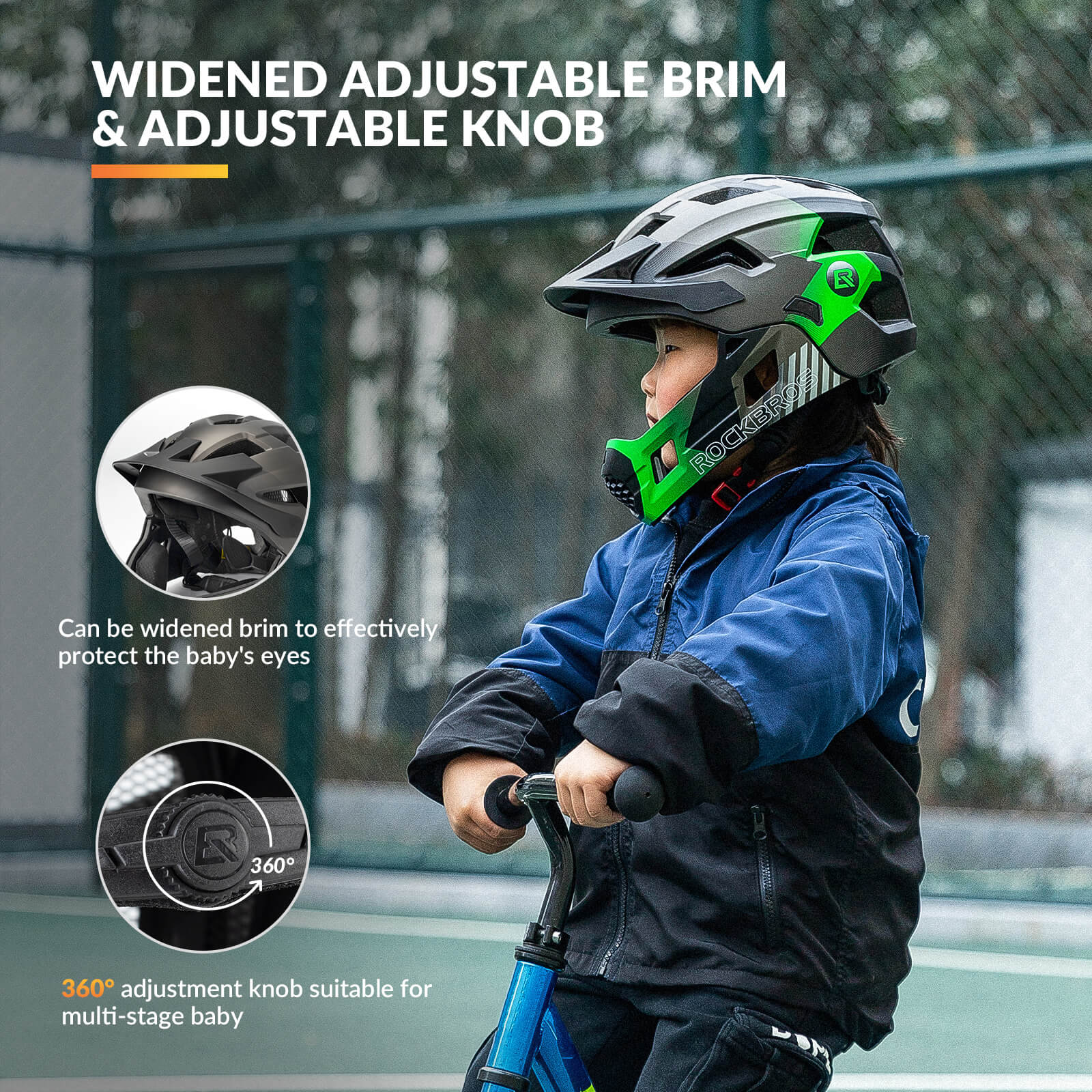 TS-61 Kids Full-Face Bike Helmet - OVERLANDERS Outfitter