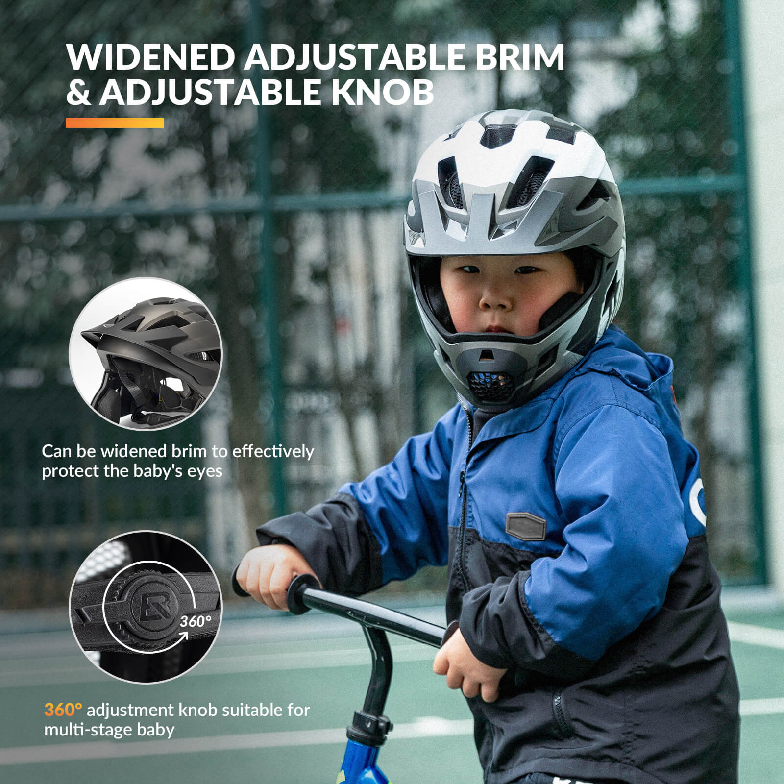 TS-61 Kids Full-Face Bike Helmet - OVERLANDERS Outfitter