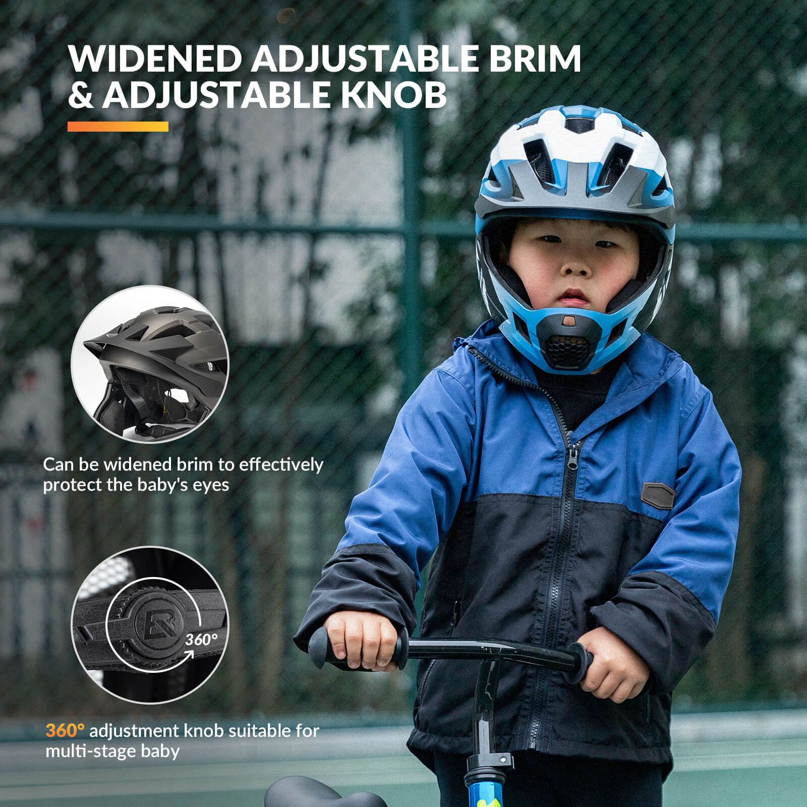 TS-61 Kids Full-Face Bike Helmet - OVERLANDERS Outfitter