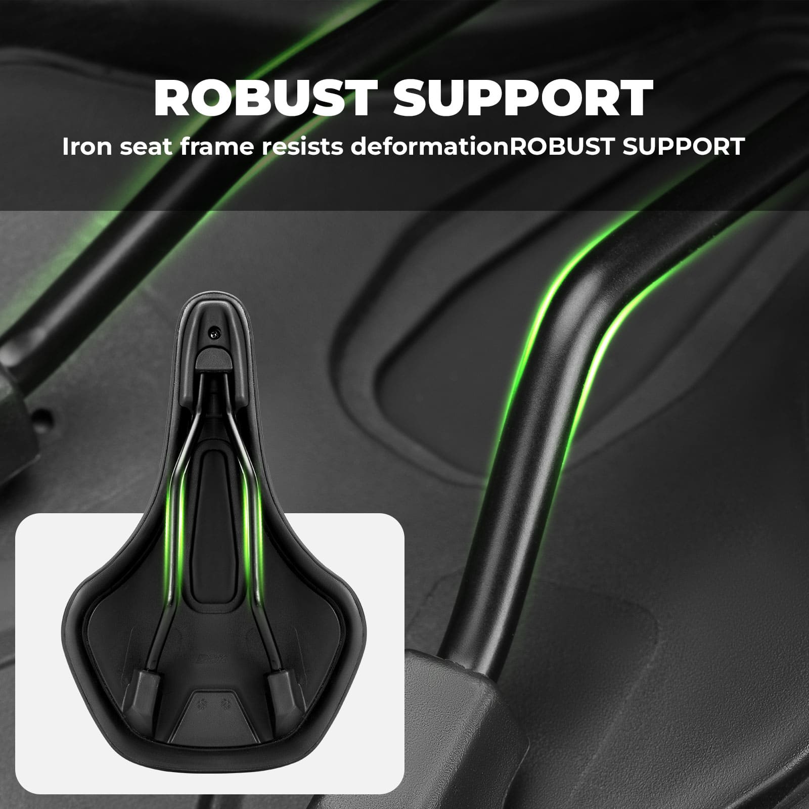Comfort Cycling Saddle with Ventilated Groove Design - OVERLANDERS Outfitter