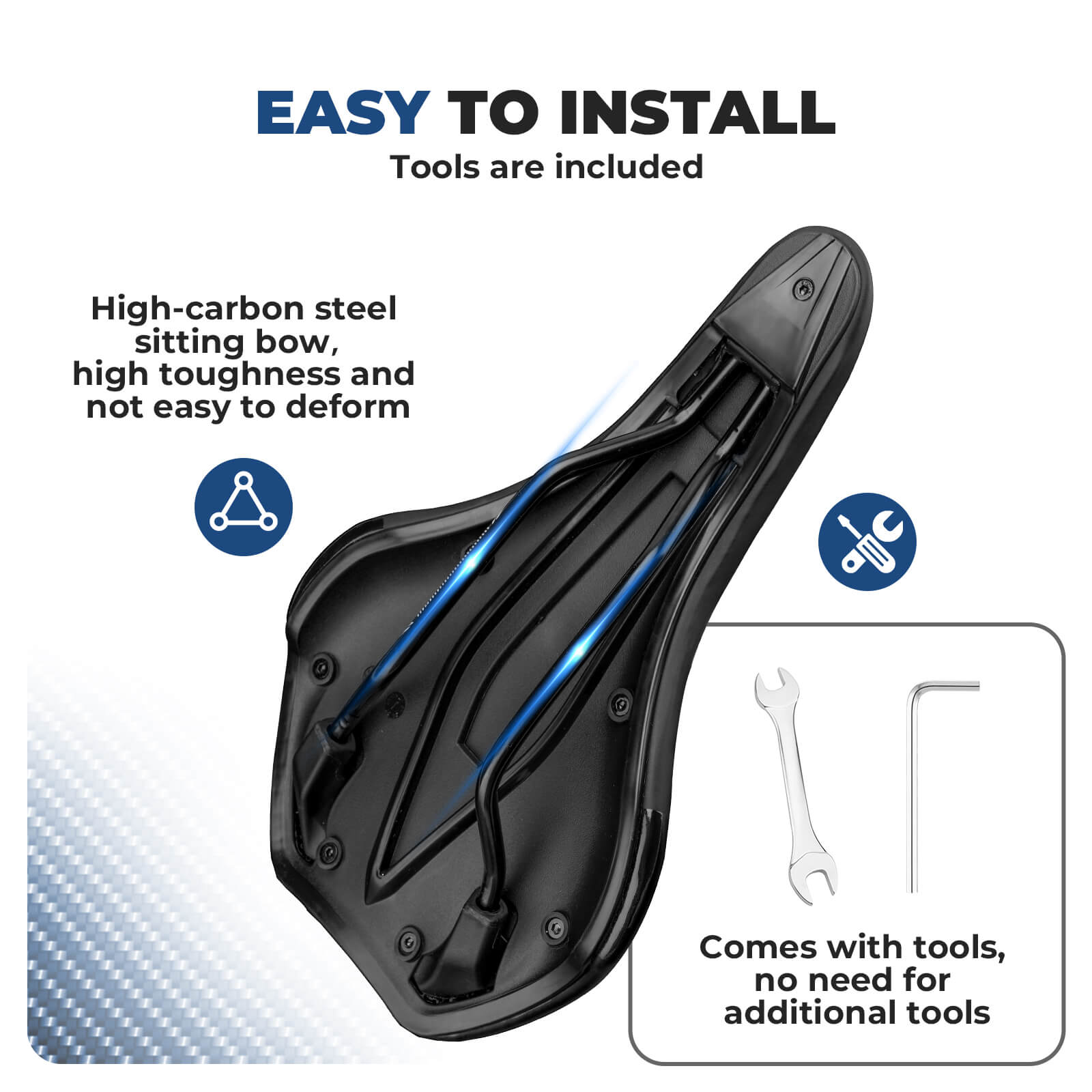Comfort Memory Foam Bike Seat - OVERLANDERS Outfitter