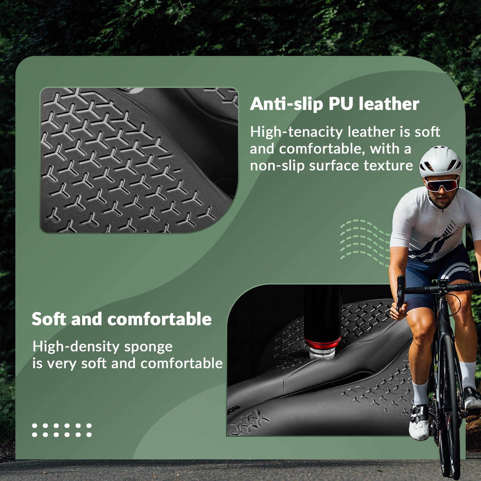 Bike Saddle Comfortable Hollow - OVERLANDERS Outfitter